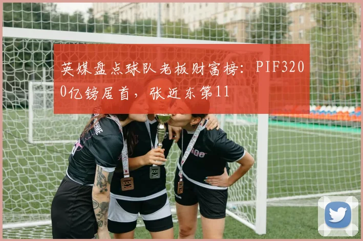 英媒盘点球队老板财富榜：PIF3200亿镑居首，张近东第11