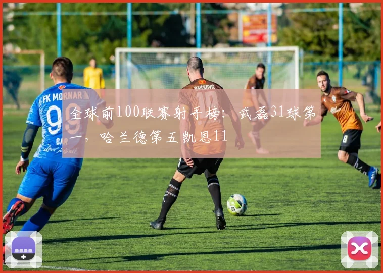全球前100联赛射手榜：武磊31球第一，哈兰德第五凯恩11